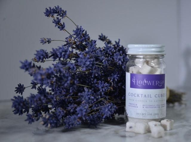 Lavender Cocktail Cubes