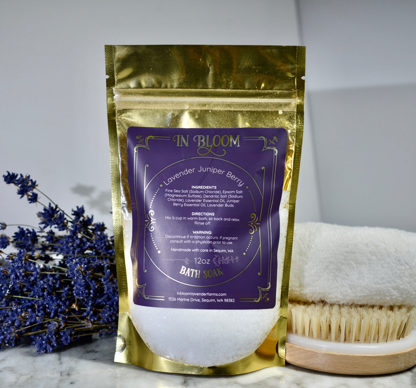 Lavender Juniper Berry Bath Soak