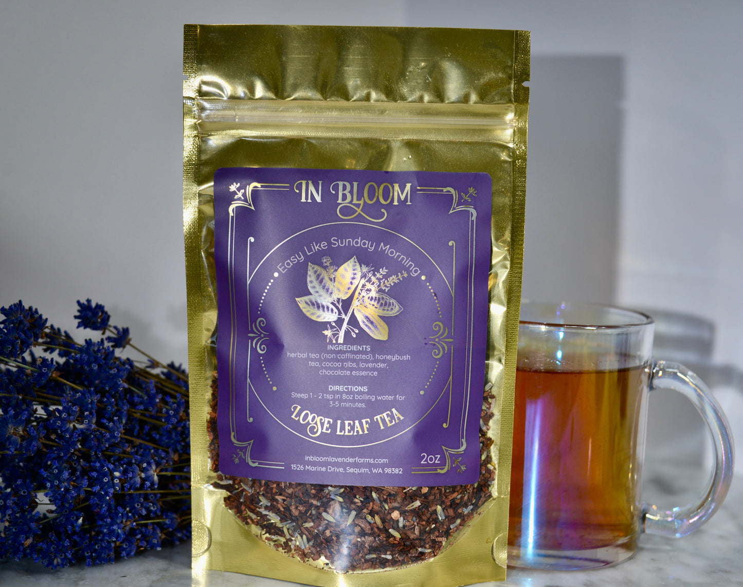 Easy Like Sunday Morning (Chocolate, Lavender) Decaffeinated
